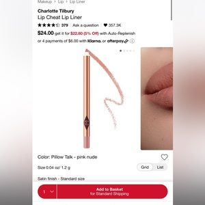 Brand New in box Charlotte Tilbury
Lip Cheat Lip Liner